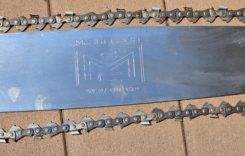 Vtg mcculloch chainsaw welded - vtg,